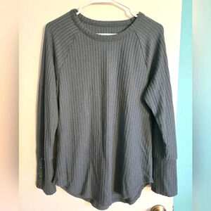 Chaser Rib Knit Long Sleeve Size Large